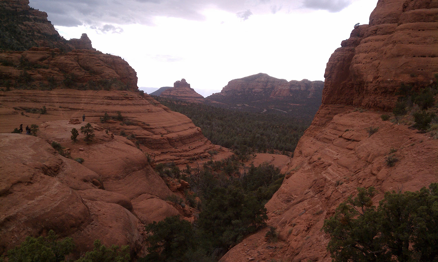 red rock landscape